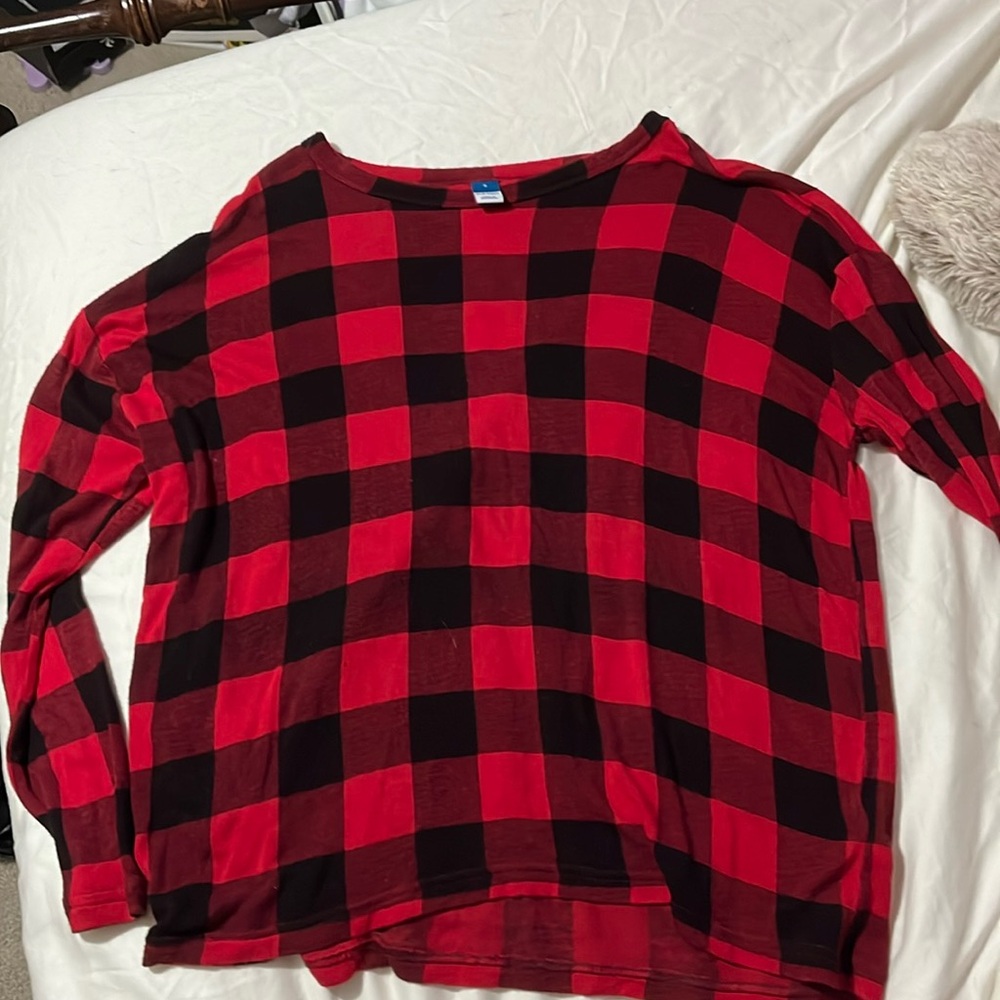 old navy flannel pattern shirt